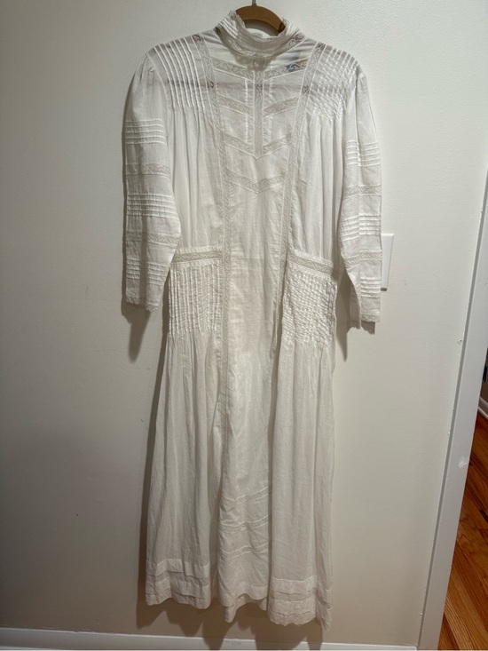 Polo Ralph Lauren Dresses & Skirts - Polo by Ralph Lauren White Lace-Trim Maxi Dress